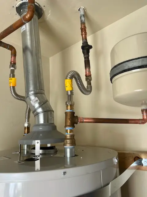 Water heater installation and plumbing repair in Watford City